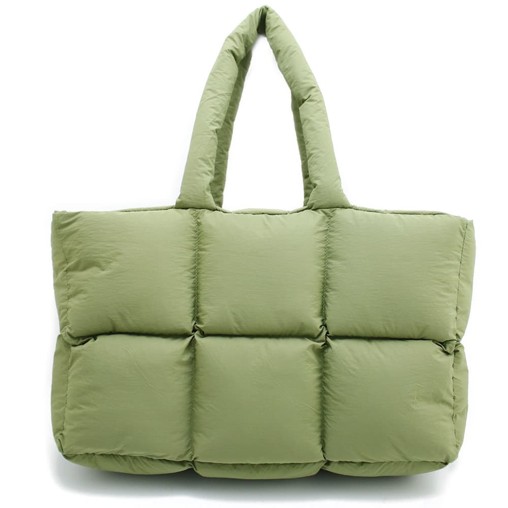 Large Quilted Tote Bag Lightweight Down Cotton Padded Shoulder Bag Large Puffer Tote Large Quilted Tote Bag Lightweight Down Cotton Padded Shoulder Bag Large Puffer Tote