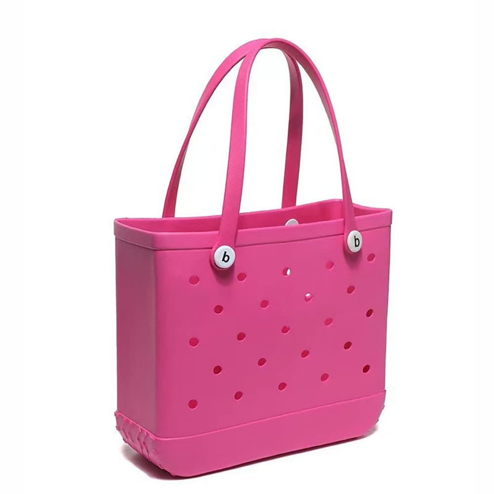 Casual Tote Bag Lightweight EVA Beach with Open Closure 