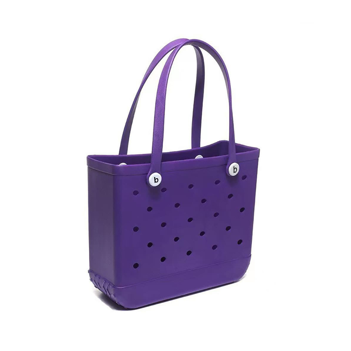 Casual Tote Bag Lightweight EVA Beach with Open Closure Casual Tote Bag Lightweight EVA Beach with Open Closure
