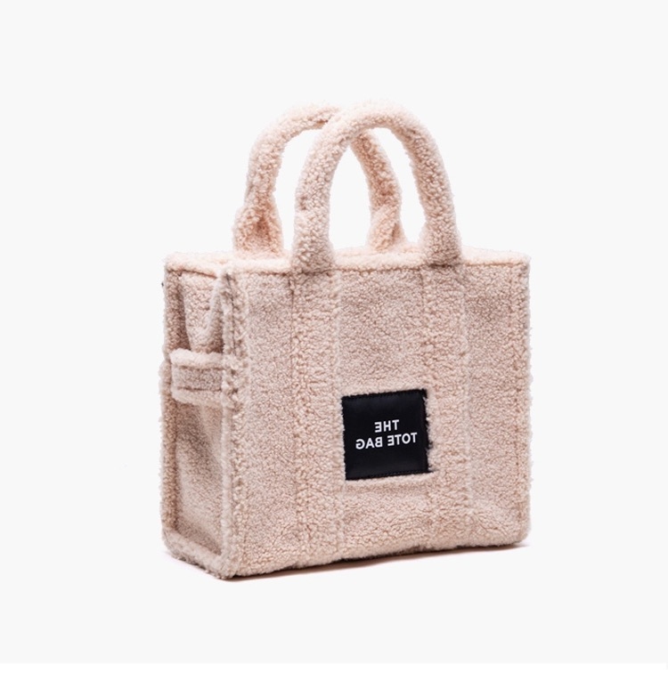 Trendy Fluffy Tote Bag Teddy Tote Bag Trendy Fluffy Tote Bag Teddy Tote Bag