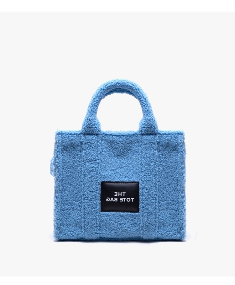 Trendy Fluffy Tote Bag Teddy Tote Bag