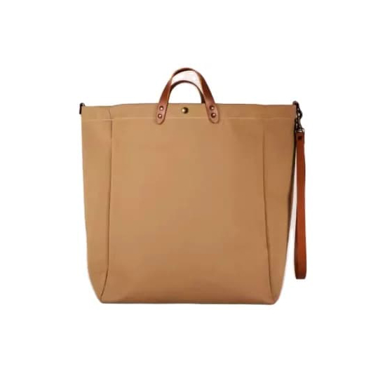 Heavy Duty Large Women's Canvas Tote Bag with Cotton Lining Fashionable Open Closure 