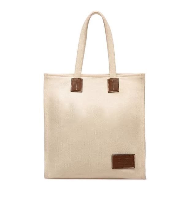 Foldable Tote Bag With Buckle Large Shoulder Bag Handbag 
