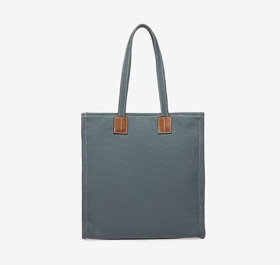 Foldable Tote Bag With Buckle Large Shoulder Bag Handbag 