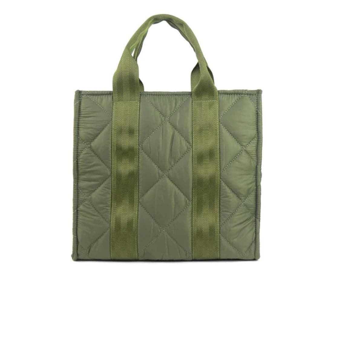 Quilted Puffer Tote Bag