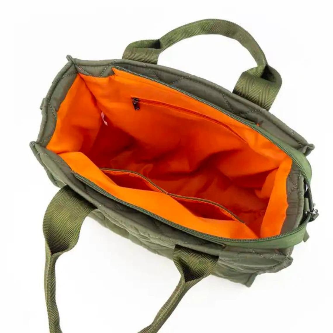 Quilted Puffer Tote Bag