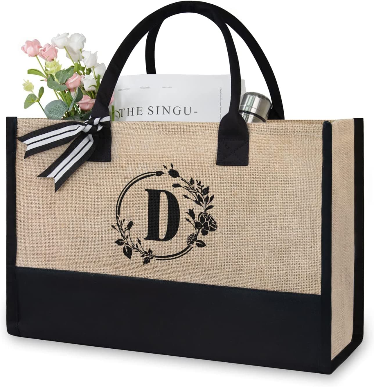 Personalized Bride Gift 12oz Cotton Canvas Tote Bag for Wedding Bridal Personalized Bride Gift 12oz Cotton Canvas Tote Bag for Wedding Bridal