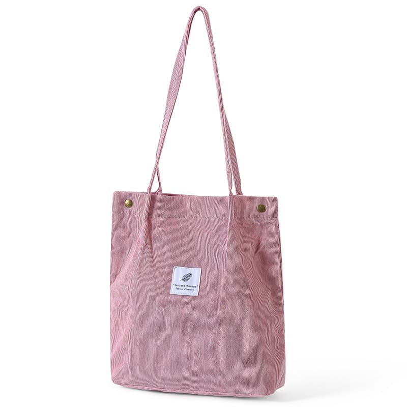 Canvas Corduroy Tote Shoulder Bag Vintage Bag Canvas Corduroy Tote Shoulder Bag Vintage Bag