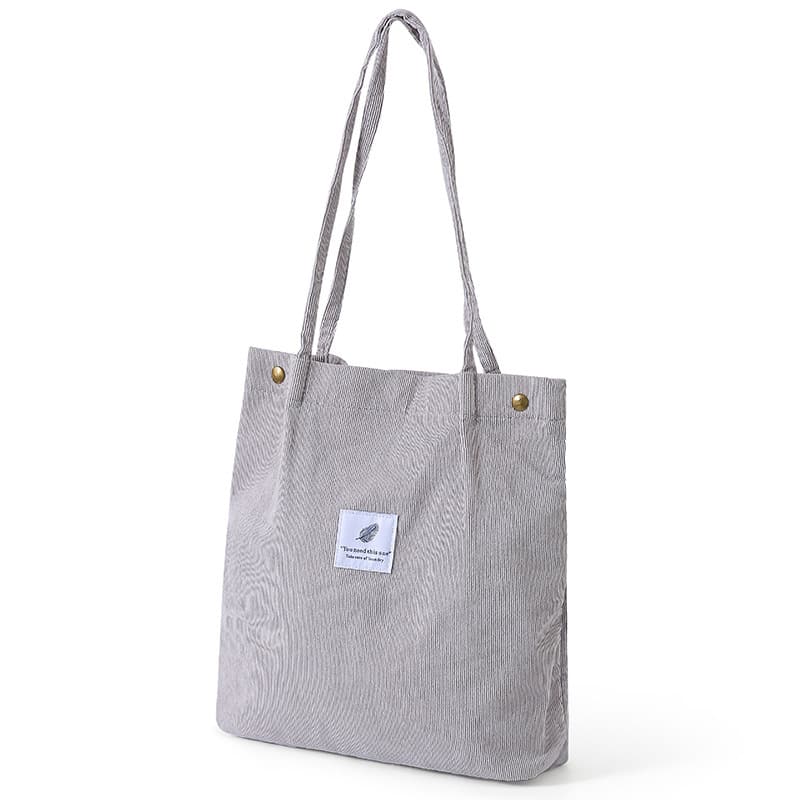 Canvas Corduroy Tote Shoulder Bag Vintage Bag Canvas Corduroy Tote Shoulder Bag Vintage Bag