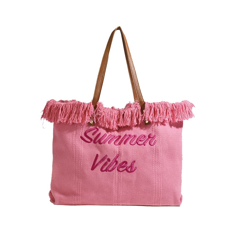 Canvas Tote Bags Large Summer Totes Tassel Beach Bag Canvas Tote Bags Large Summer Totes Tassel Beach Bag