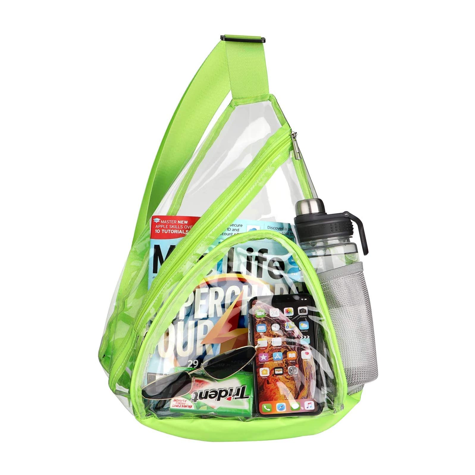 Sling Bag Stadium Approved Backpack with Adjustable Strap Sling Bag Stadium Approved Backpack with Adjustable Strap