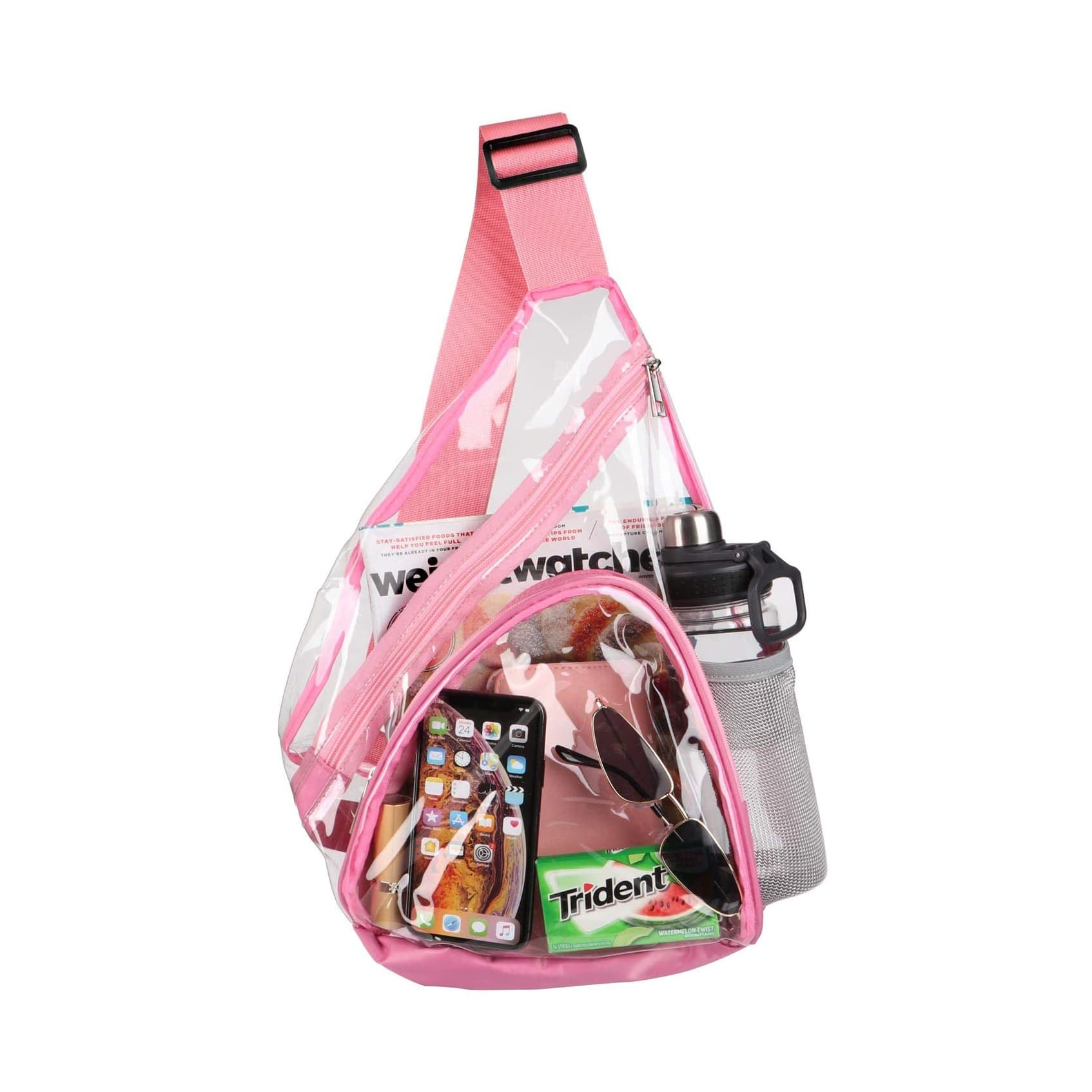 Sling Bag Stadium Approved Backpack with Adjustable Strap