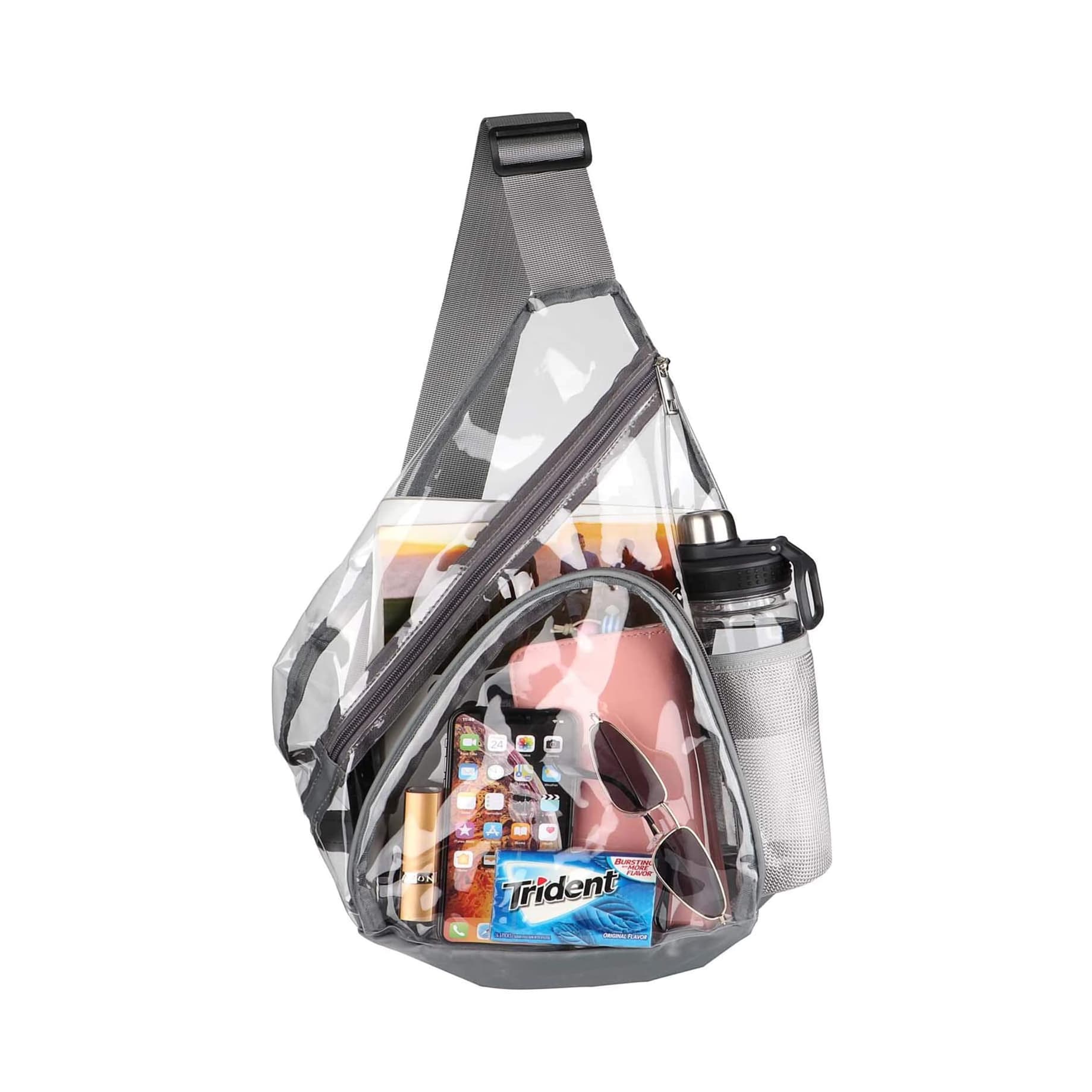 Sling Bag Stadium Approved Backpack with Adjustable Strap