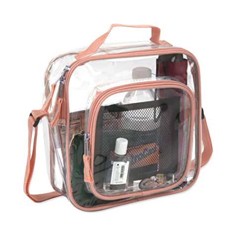 Transparent Clear PVC Crossbody Bag Stadium Approved Bag Transparent Clear PVC Crossbody Bag Stadium Approved Bag