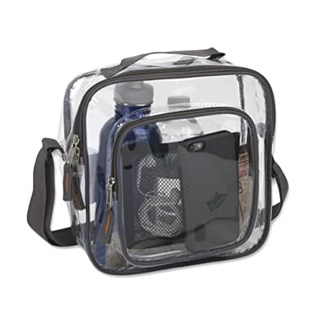 Transparent Clear PVC Crossbody Bag Stadium Approved Bag Transparent Clear PVC Crossbody Bag Stadium Approved Bag