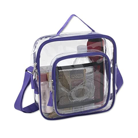 Transparent Clear PVC Crossbody Bag Stadium Approved Bag Transparent Clear PVC Crossbody Bag Stadium Approved Bag