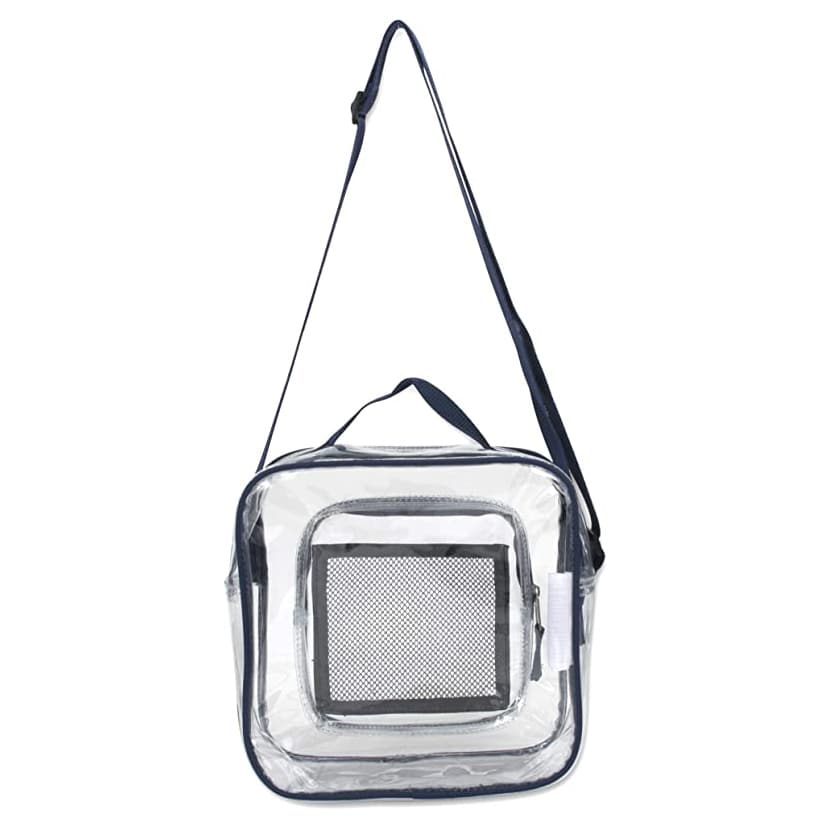 Transparent Clear PVC Crossbody Bag Stadium Approved Bag Transparent Clear PVC Crossbody Bag Stadium Approved Bag