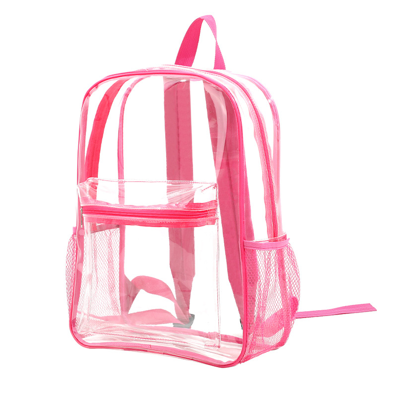 Clear Backpack PVC Transparent School Bag