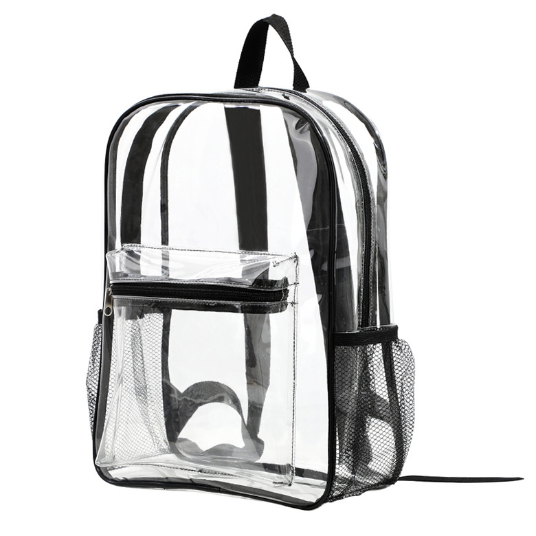 Clear Backpack PVC Transparent School Bag