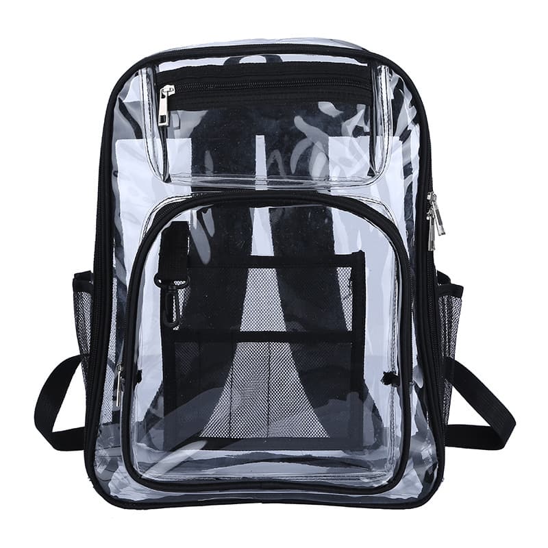 Large Heavy Duty Clear Backpack PVC Transparent Backpack Large Heavy Duty Clear Backpack PVC Transparent Backpack