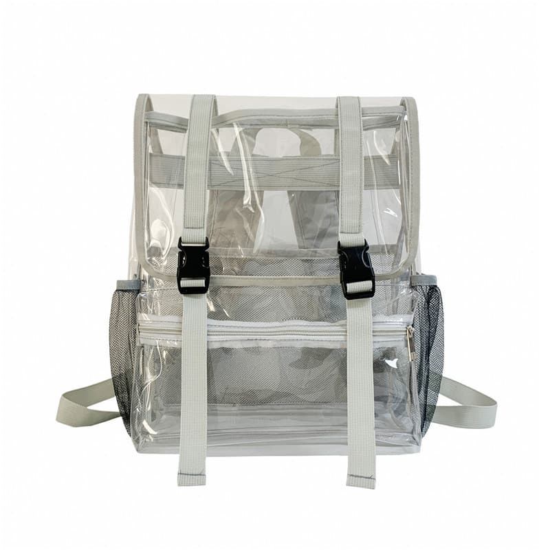 Heavy Duty Transparent Backpacks See-Through Bag 