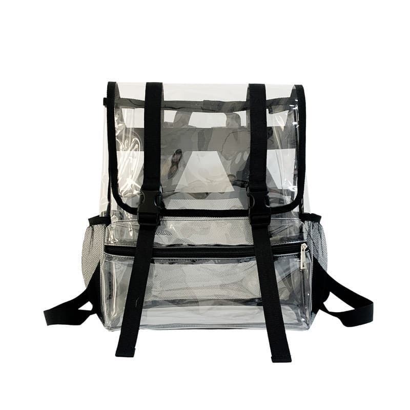 Heavy Duty Transparent Backpacks See-Through Bag 