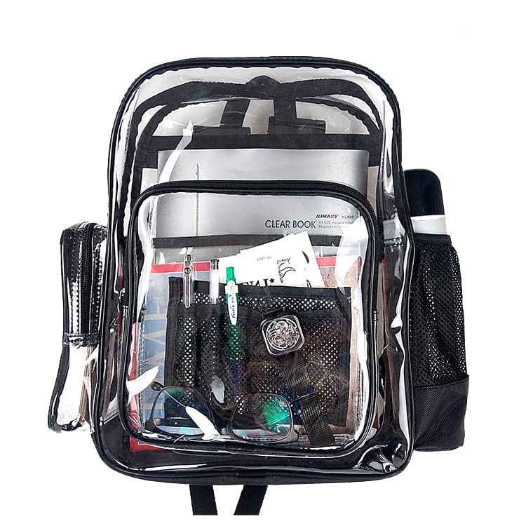Transparent Schoolbag PVC Backpack 