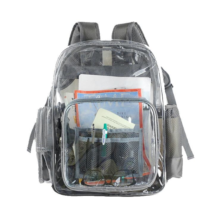 Transparent Schoolbag PVC Backpack 