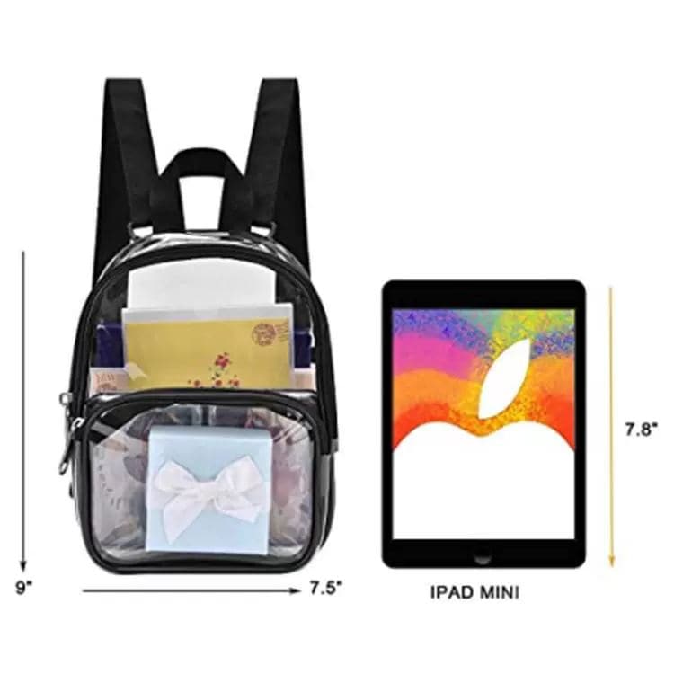 Small Clear PVC Backpack Small Clear PVC Backpack