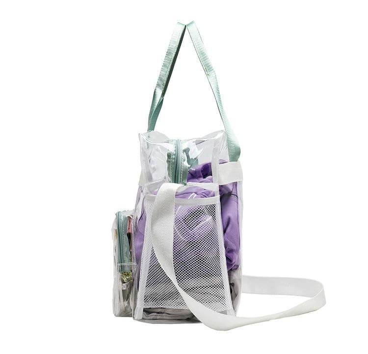 PVC Clear Transparent Crossbody Bag Handbag Shoulder Bag PVC Clear Transparent Crossbody Bag Handbag Shoulder Bag