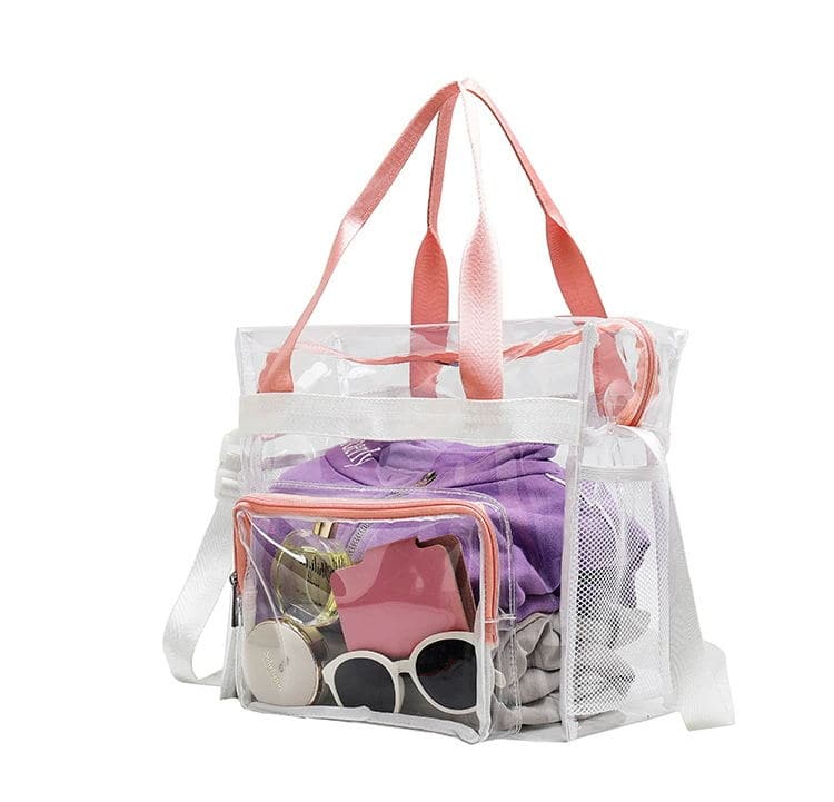 PVC Clear Transparent Crossbody Bag Handbag Shoulder Bag