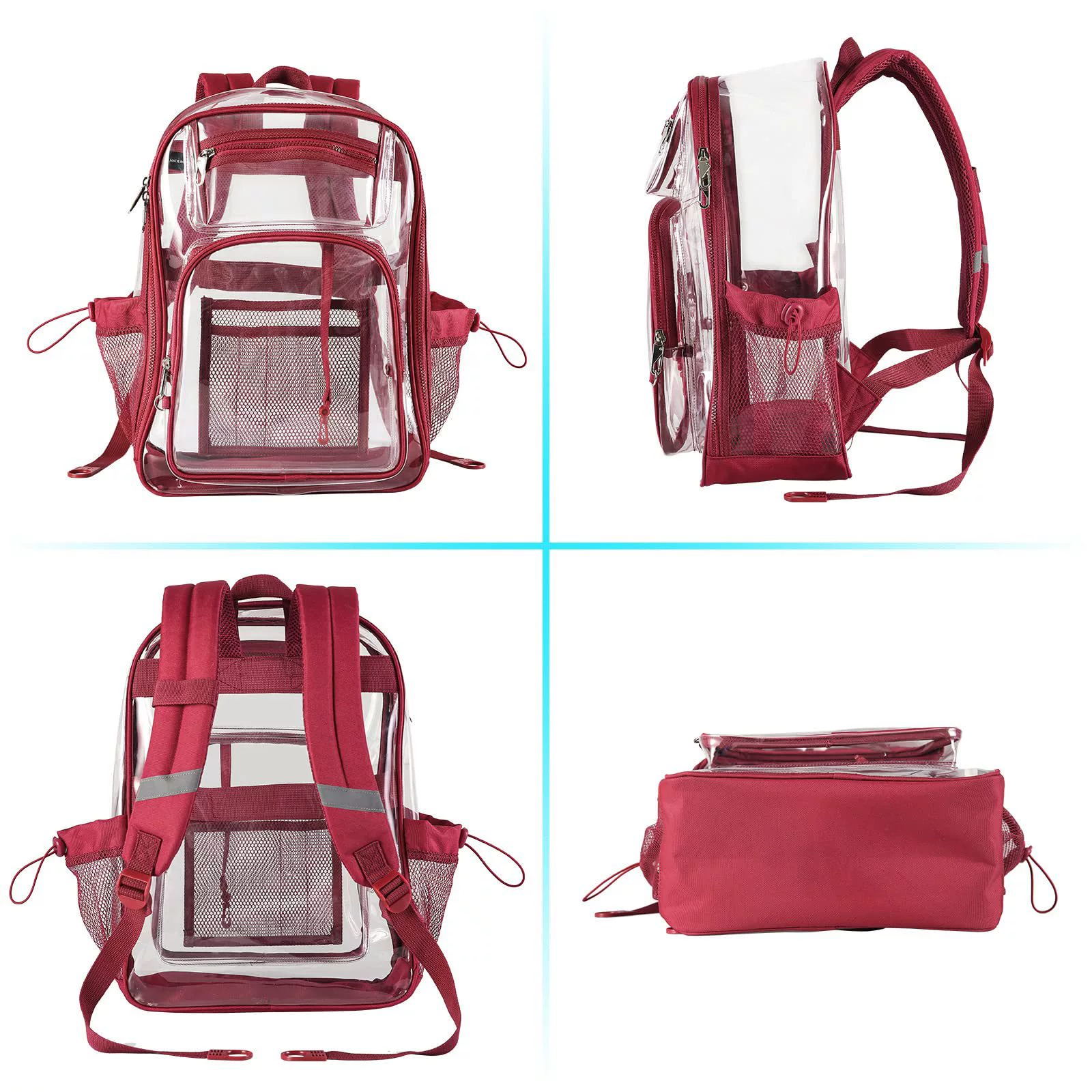 Clear TPU Backpack PVC Transparent Backpack 