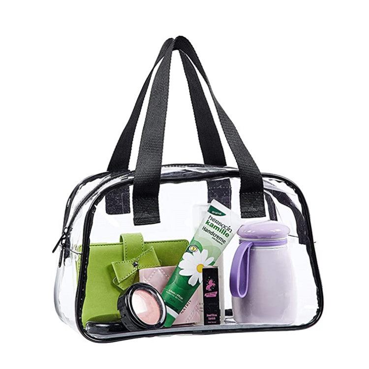 PVC Handbag Transparent Beach Bag Purse PVC Handbag Transparent Beach Bag Purse