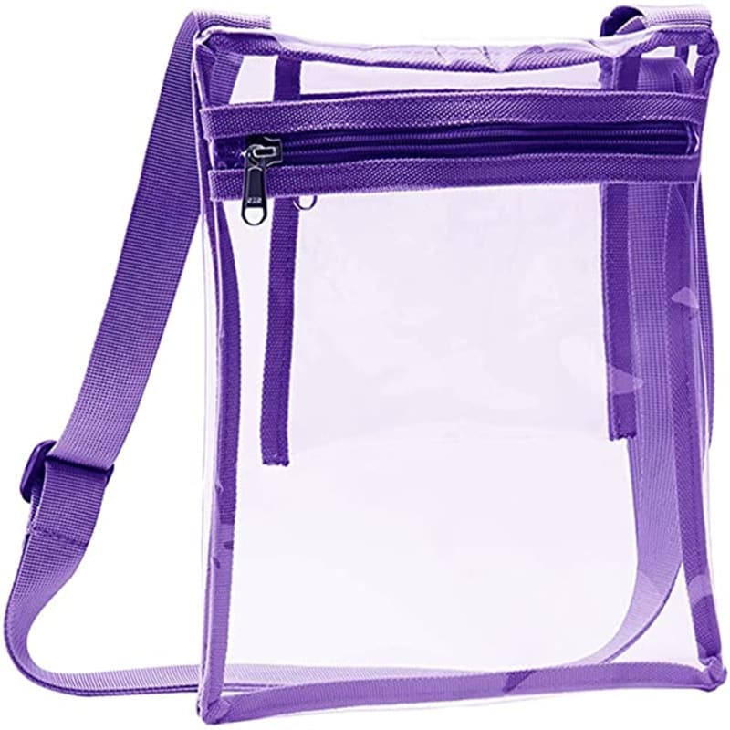 Clear Messenger Bag Crossbody Purse 