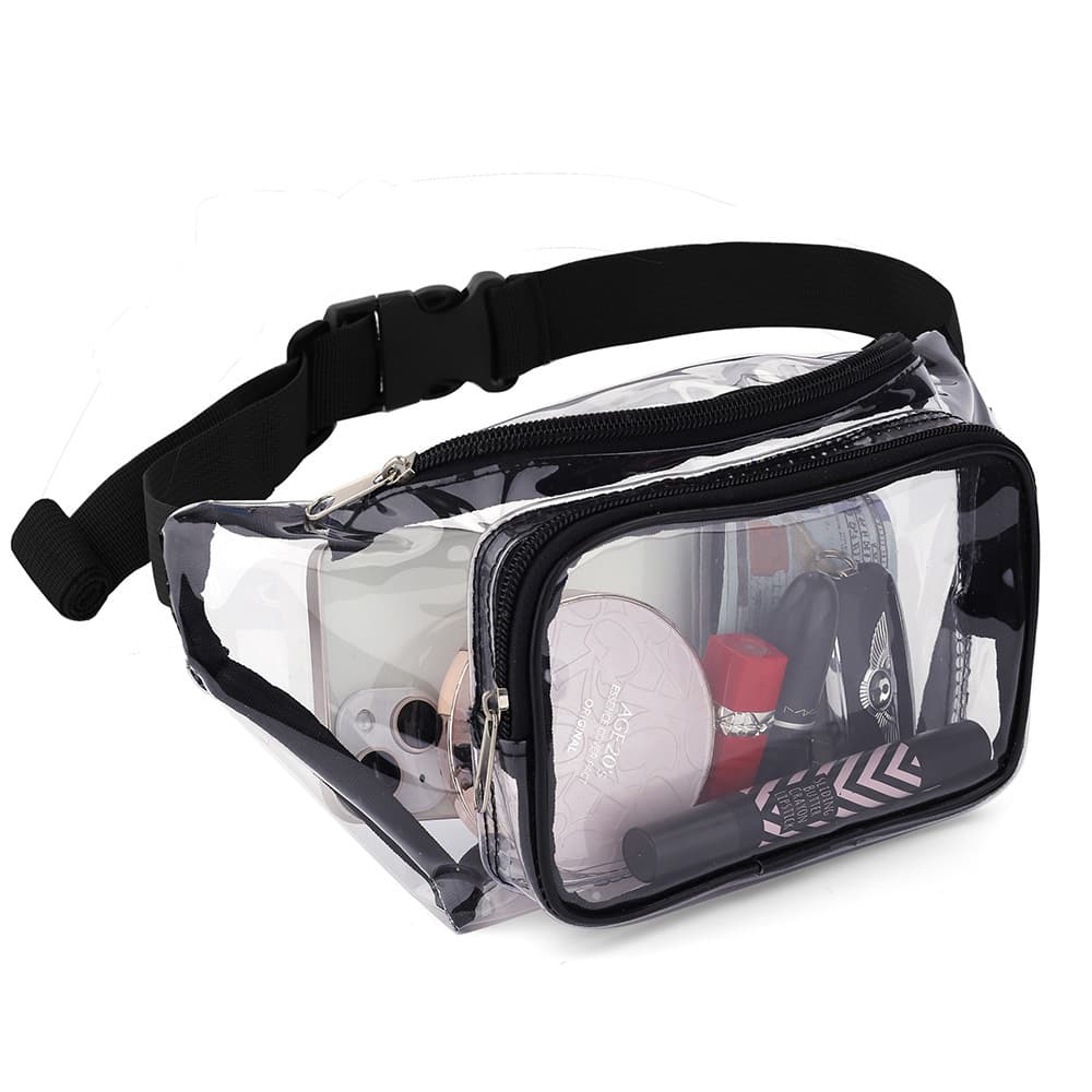 Clear Fanny Pack Chest Bag Transparent Waist Bag 