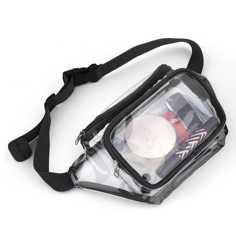 Clear Fanny Pack Chest Bag Transparent Waist Bag 