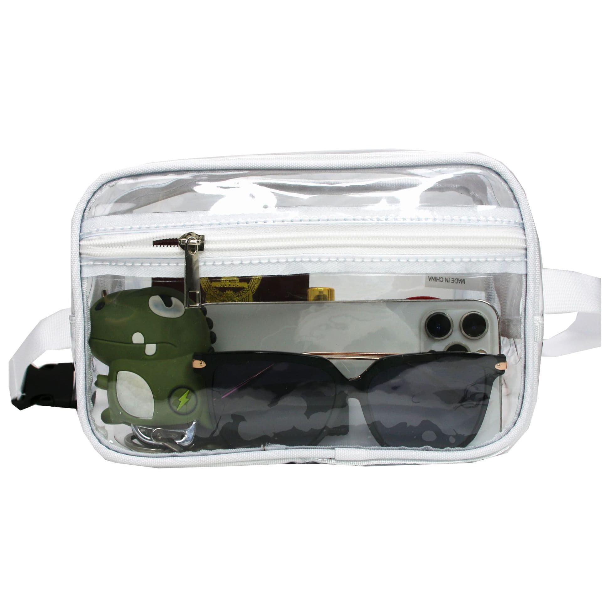 PVC Waist Pouch Bag Transparent Fanny Pack