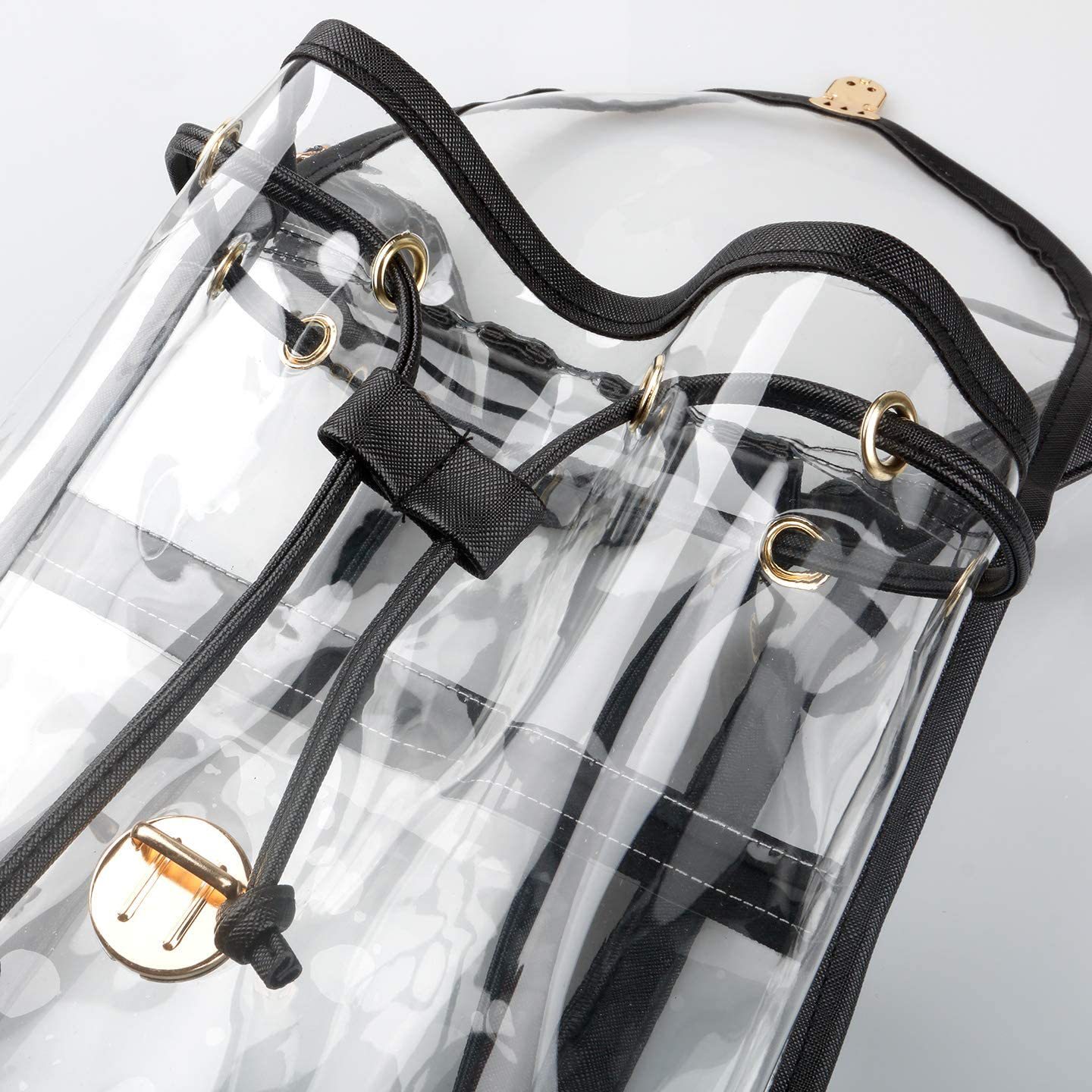 Clear PVC Daypack Transparent Casual Backpack Clear PVC Daypack Transparent Casual Backpack