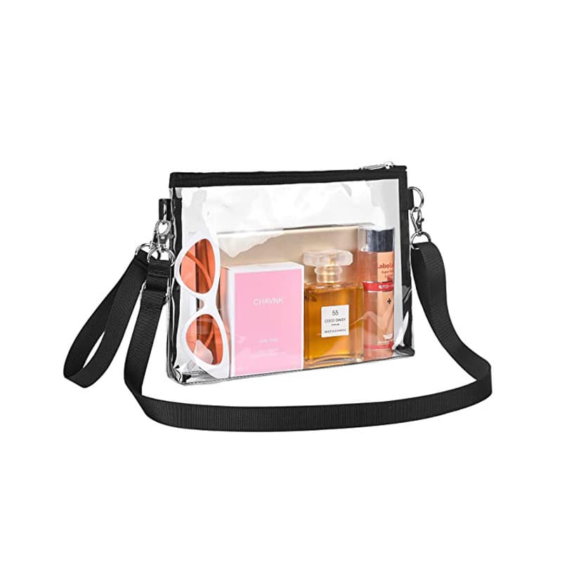 Clear Cute Crossbody Shoulder Messenger Bag PVC Transparent Purse