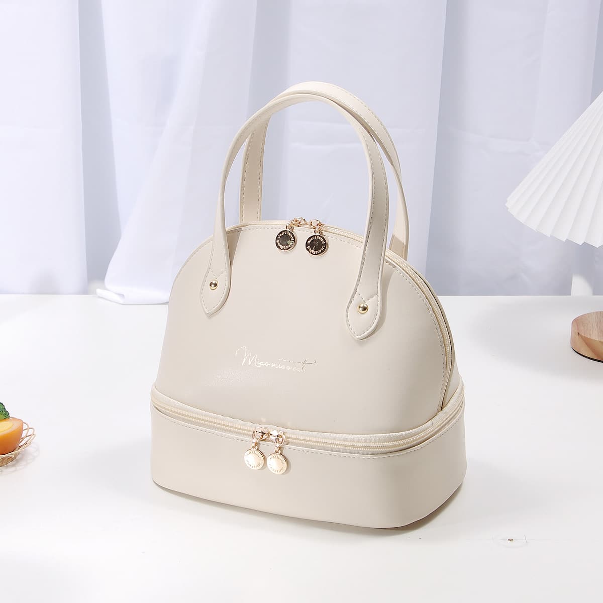 PU Cooler Bag with Two Layers PU Cooler Bag with Two Layers