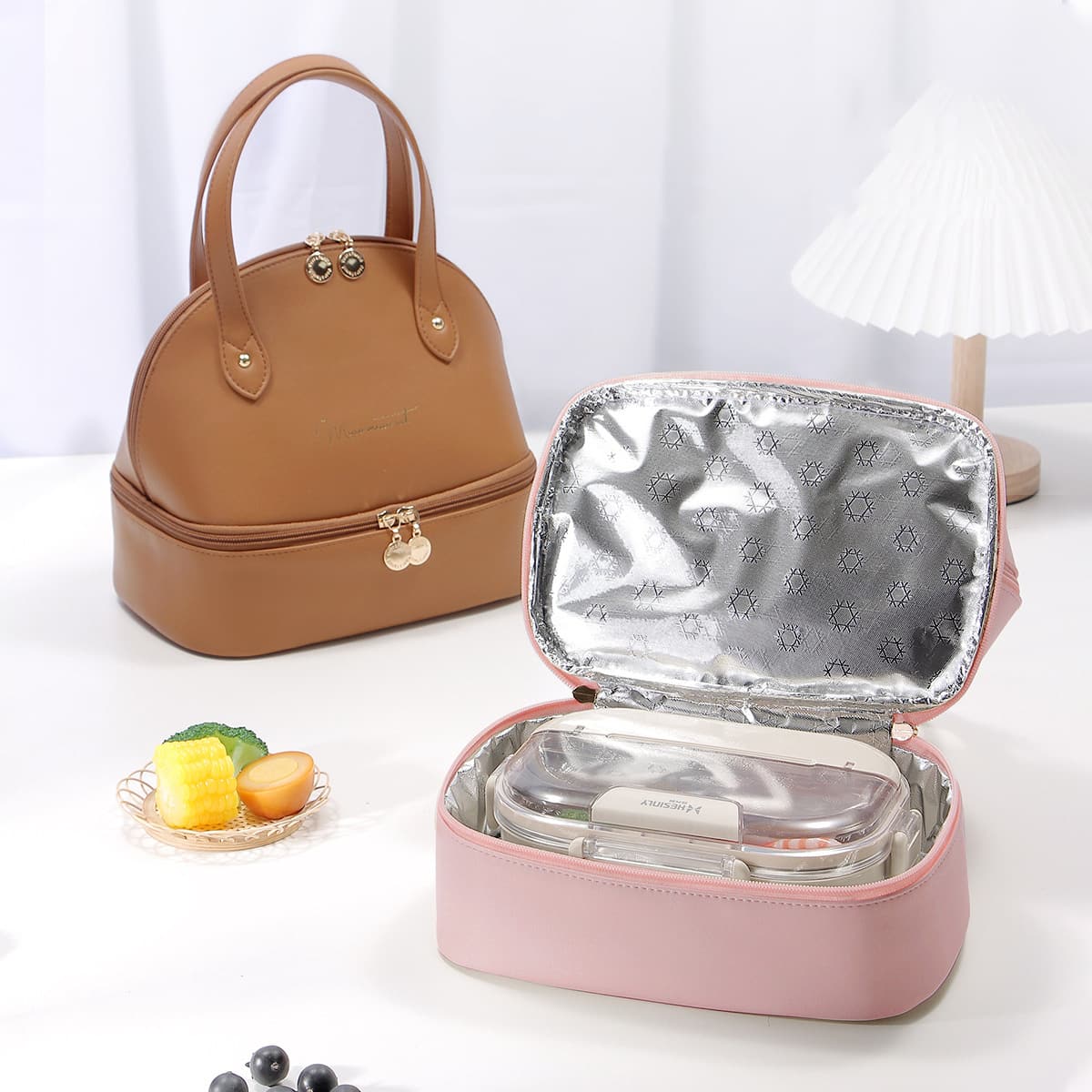 PU Cooler Bag with Two Layers