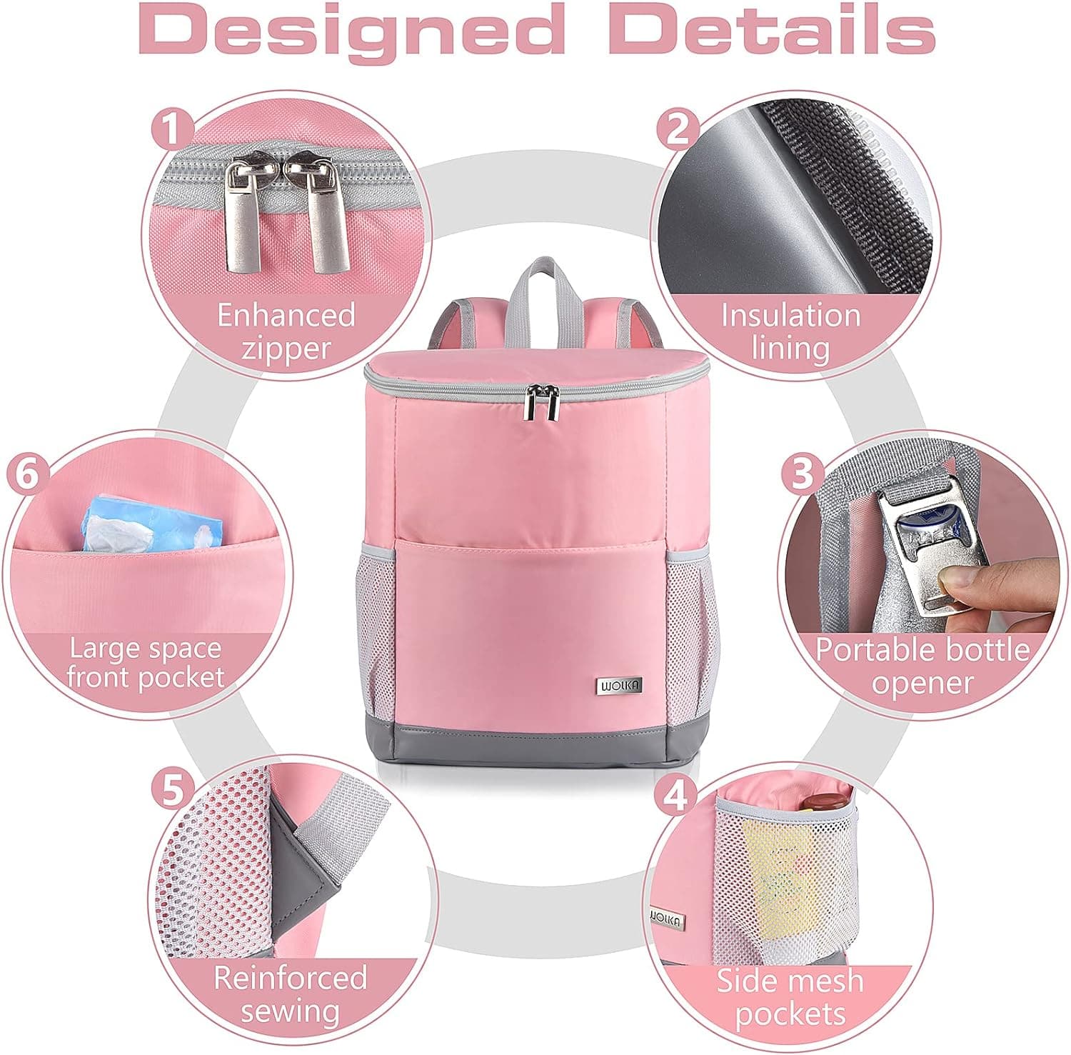 Insulated Cooler Backpack Outdoor - Leak Proof Backpack Cooler Insulated Cooler Backpack Outdoor - Leak Proof Backpack Cooler