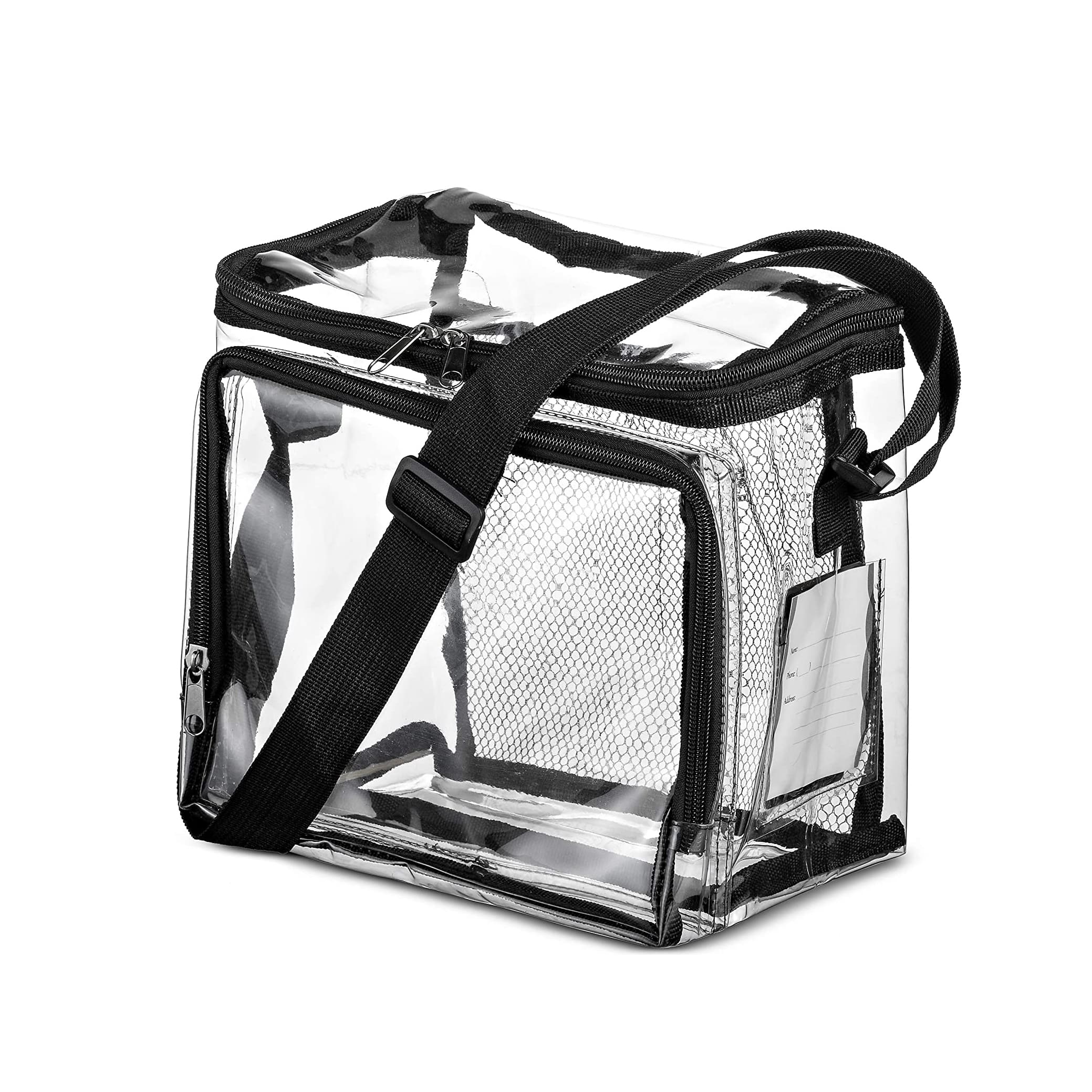 Clear Lunch Bag Tote Food Box Pvc Transparent Cooler Bag