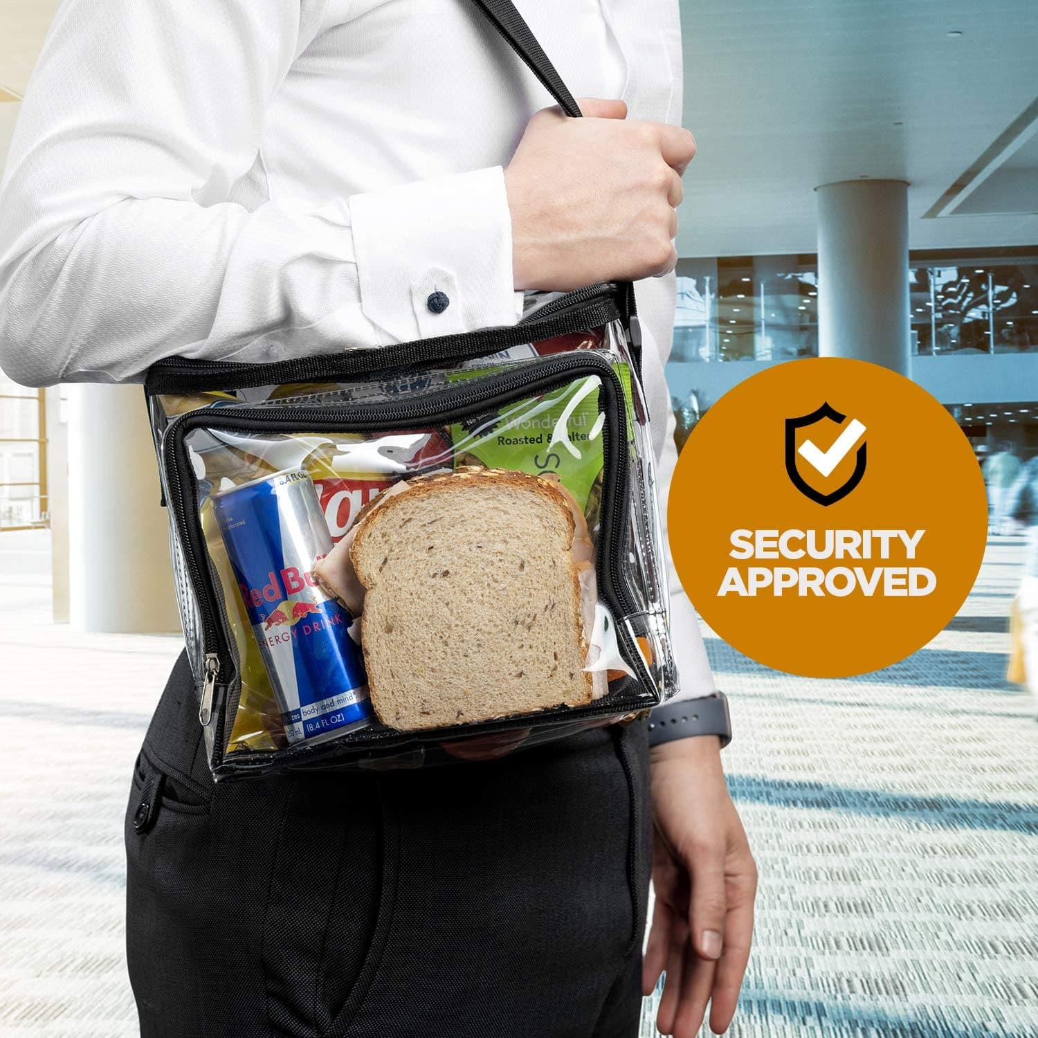 Clear Lunch Bag Tote Food Box Pvc Transparent Cooler Bag Clear Lunch Bag Tote Food Box Pvc Transparent Cooler Bag