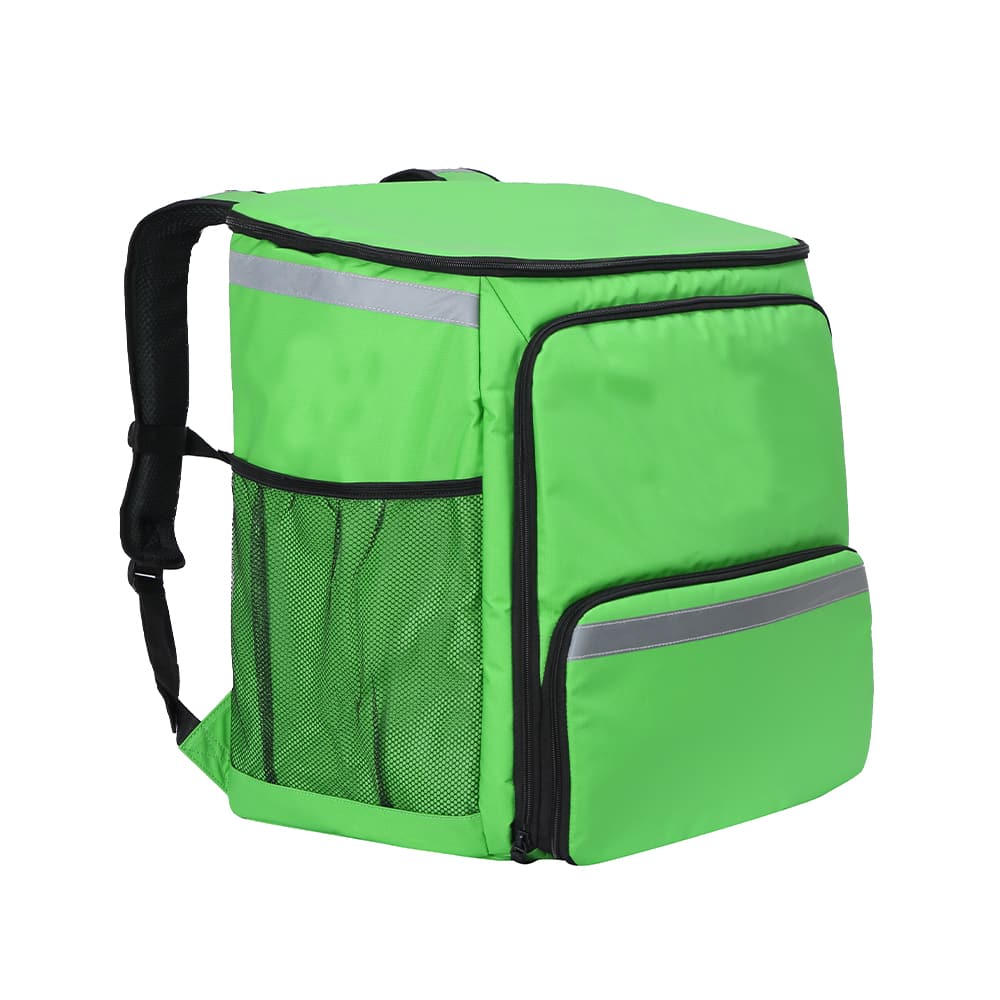 Insulated Food Delivery Backpack Expandable Catering Cooler Bag Waterproof Pizza Box 