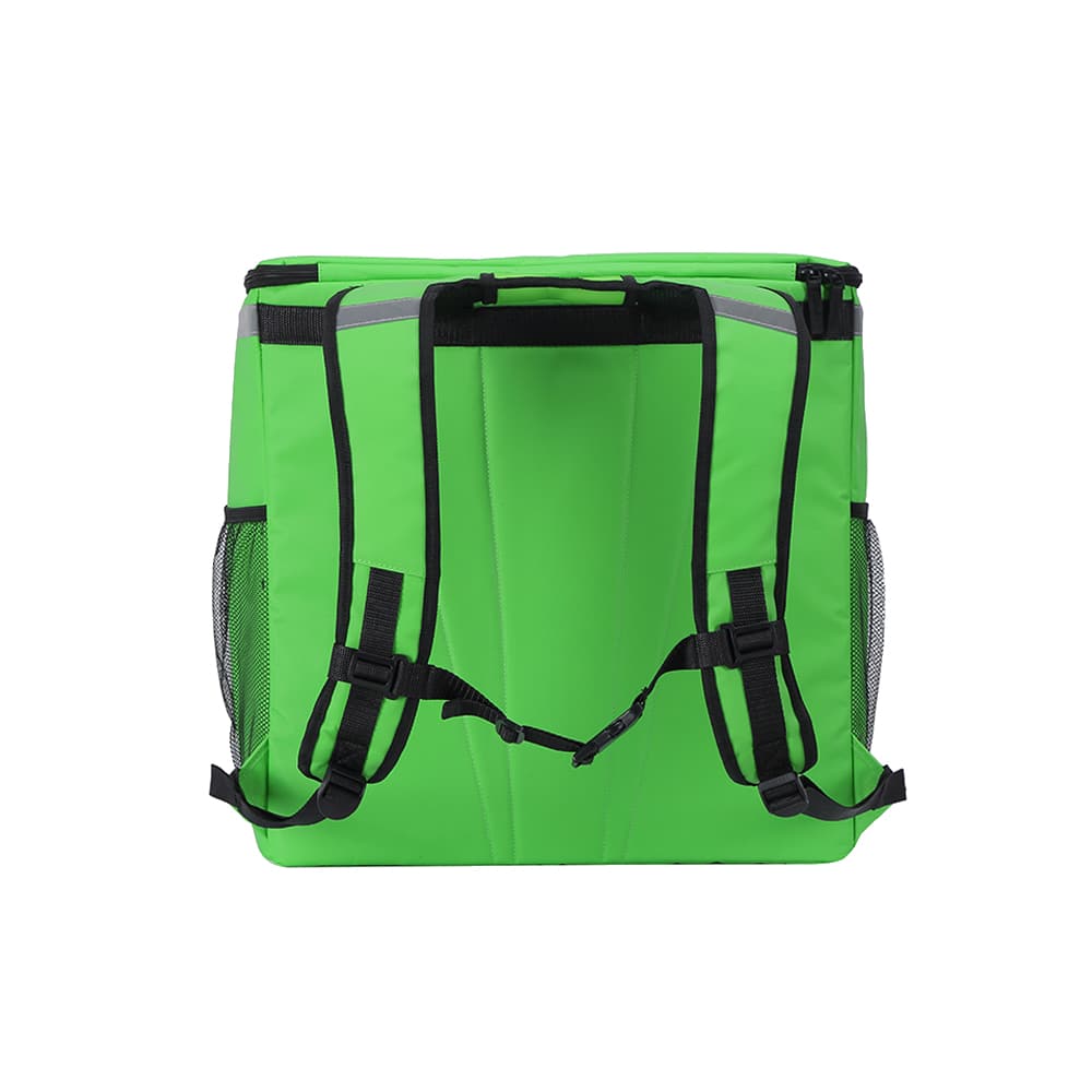 Insulated Food Delivery Backpack Expandable Catering Cooler Bag Waterproof Pizza Box 