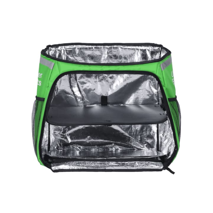 Insulated Food Delivery Backpack Expandable Catering Cooler Bag Waterproof Pizza Box 