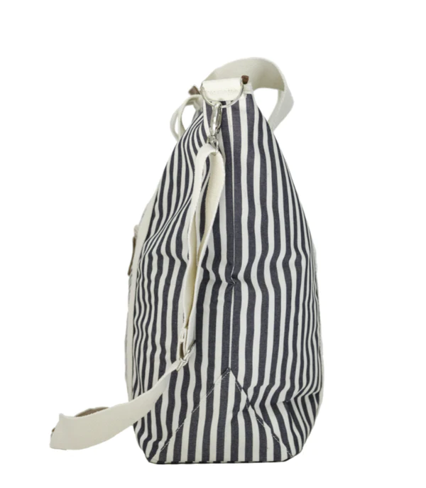 Striped Cooler Bag Insulated Tote Bag Picnic Cooler Tote Bag