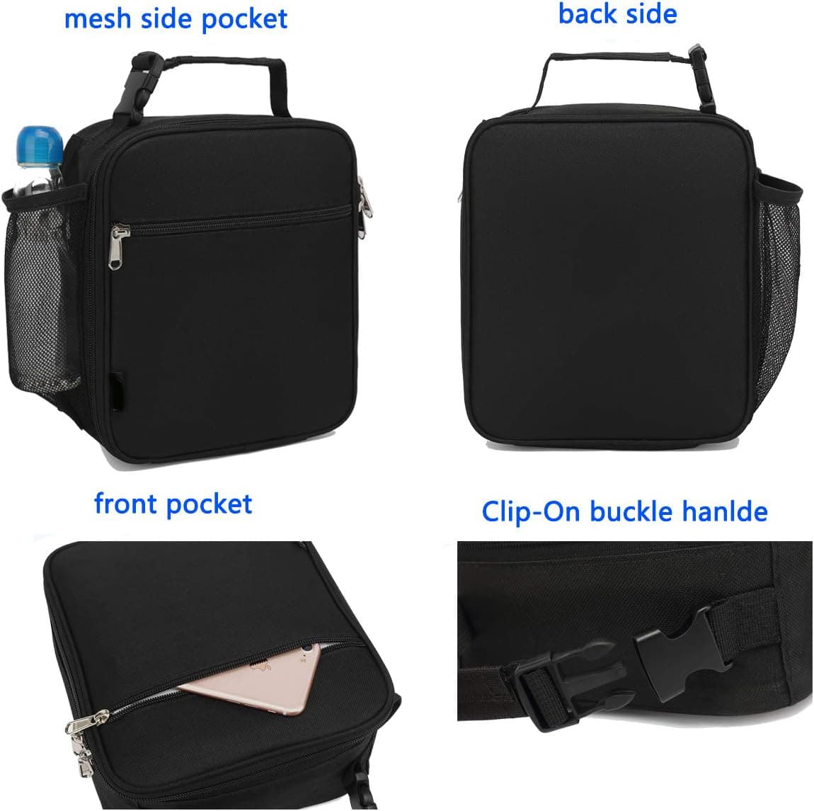 Lunch box Mini Cooler Bag Thermal Meal Tote Kit Bento Lunch Bag Lunch box Mini Cooler Bag Thermal Meal Tote Kit Bento Lunch Bag