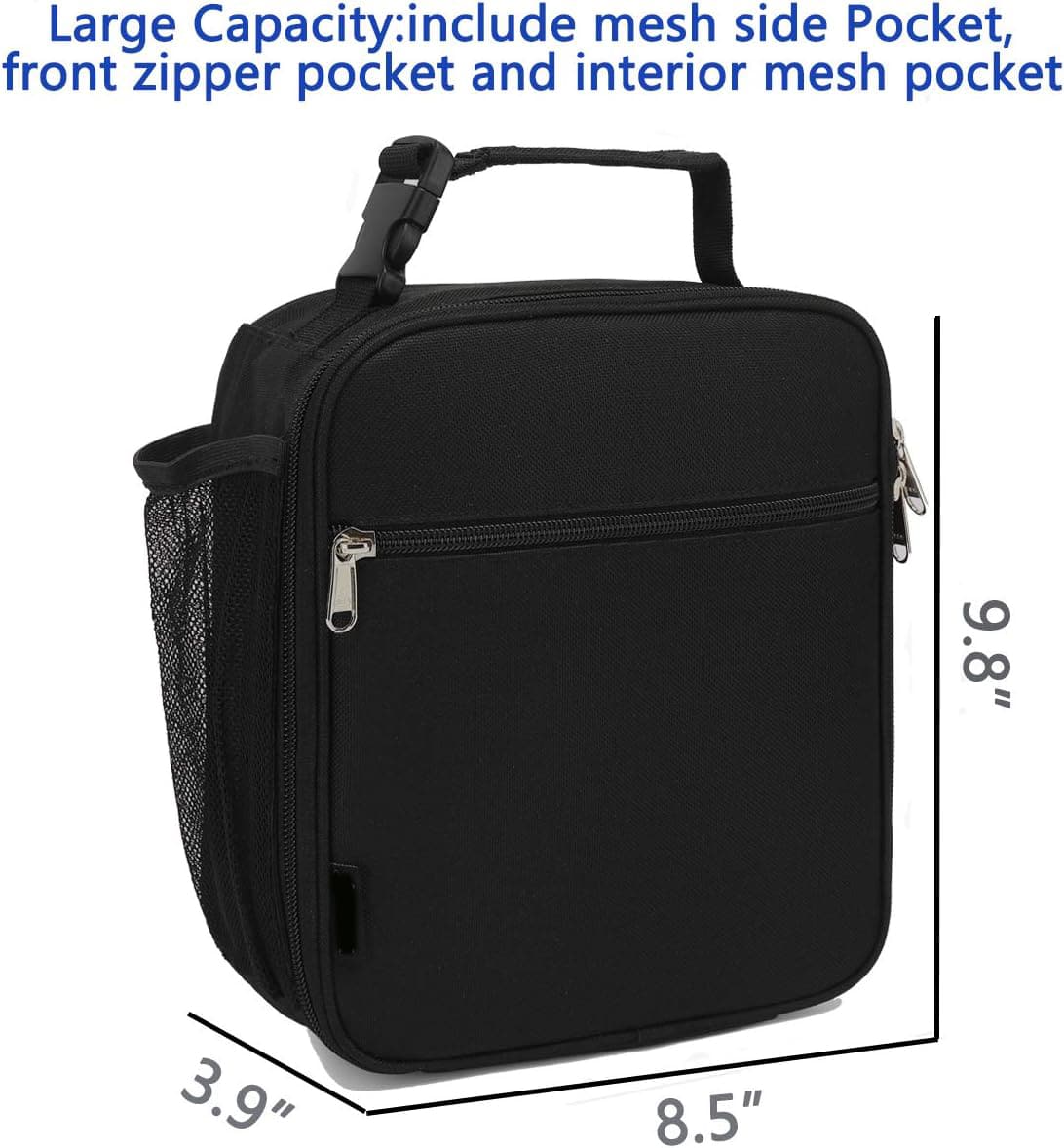 Lunch box Mini Cooler Bag Thermal Meal Tote Kit Bento Lunch Bag